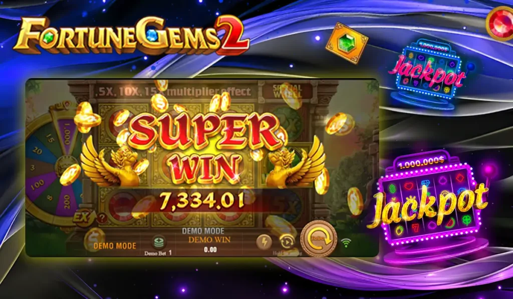 Progressive jackpot in Fortune Game